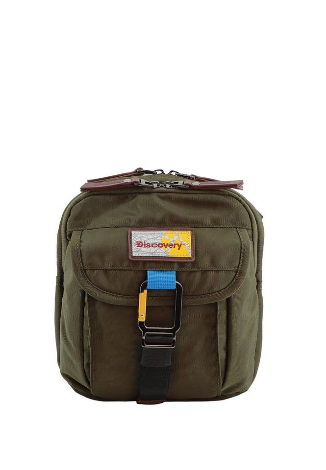 Discovery Schultertasche Icon, Hergestellt aus dem rPet Polyester-Material von Discovery
