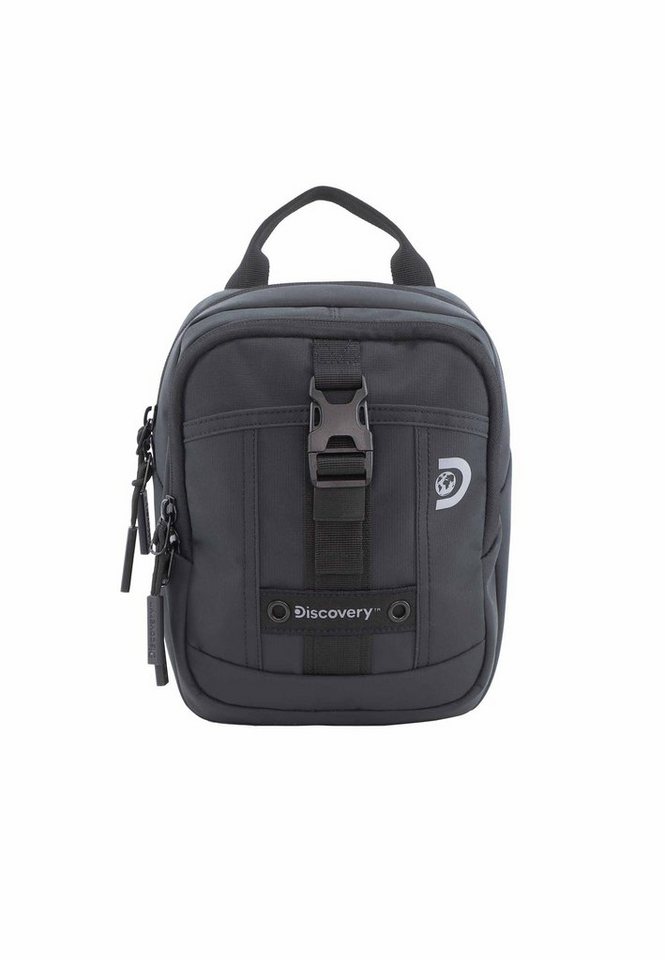 Discovery Schultertasche Shield, Hergestellt aus robustem rPet Polyester-Material von Discovery