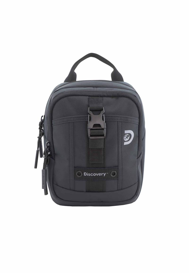 Discovery Schultertasche "Shield" Hergestellt aus robustem rPet Polyester-Material von Discovery