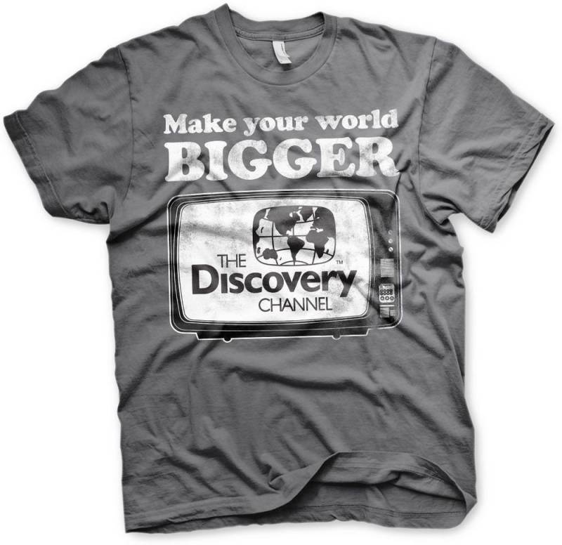 Discovery T-Shirt Make Your World Bigger T-Shirt von Discovery