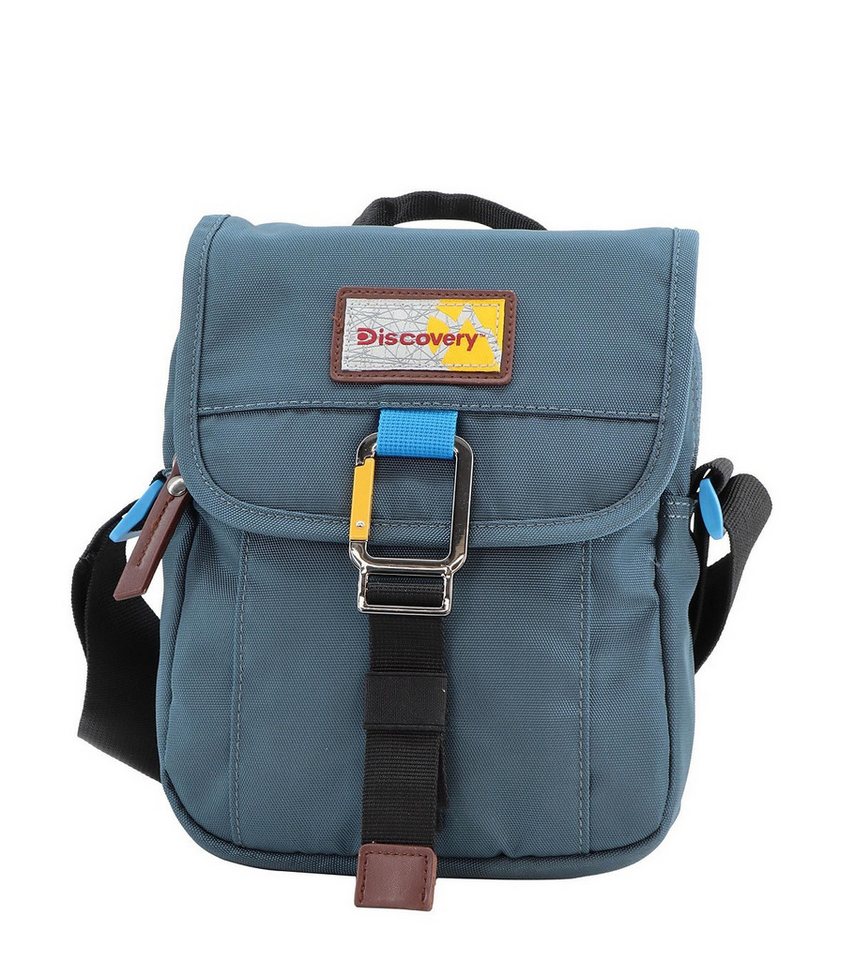 Discovery Umhängetasche ICON RPET POLYESTER Utility with flap Bag D00711 (1-tlg), RFID-Schutz von Discovery