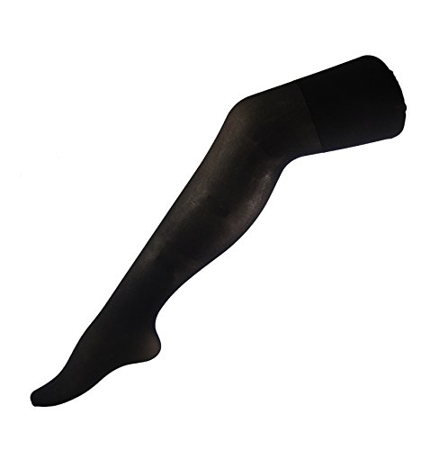 Disée 2er Pack Feinstrumpfhose 20den 4818 schwarz matt transparent black tights mit Sattelzwickel, W/Sox:54/56 von Disée