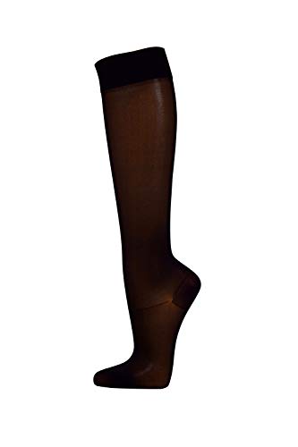 Disée Stützkniestrumpf 70den 4049 610 black schwarz Kompression 11-13 mm/Hg, Size:35-38 von Disée