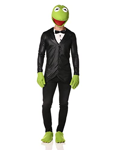 Disguise Disney Herren Kermit Deluxe Erwachsenenkostüm - - M (38-40) US von Disguise