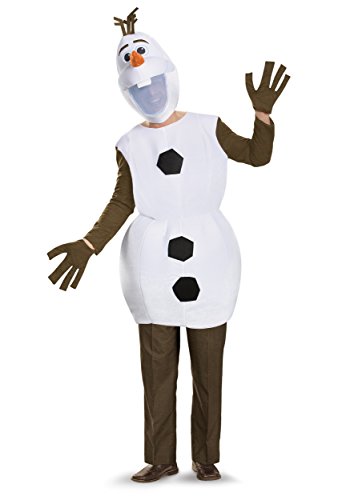 Disguise Disney Herren Kostüm Olaf Deluxe Erwachsene - Weiß - X-Large von DISGUISE