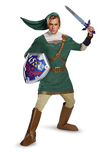 Disguise Herren Legend Of Zelda Link Prestige Kostüm, Grün , Medium von Disguise