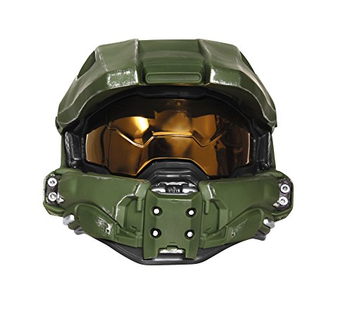 Disguise Master Chief Herren-Helm für Erwachsene, beleuchtet, Deluxe-Helm, Grün, Einheitsgröße von Disguise