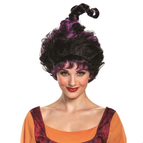 Disguise Hocus Pocus Deluxe Mary Wig for Adults, Black, Adult Size von Disguise