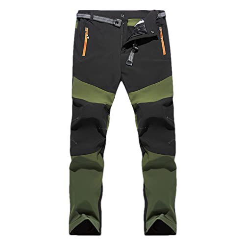 Angelhose Wandern Outdoor Dünne Herren Atmungsaktiv Campinghose Trekking Jagd GN Asiatische Größe 4XL von Disimlarl