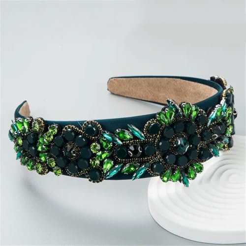 Damen-Haarreif mit Strasssteinen, schlicht, elegant, einfarbig, 13 Stück von Disimlarl