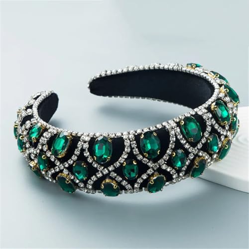 Damen-Haarreif mit Strasssteinen, schlicht, elegant, einfarbig, 17 Stück von Disimlarl