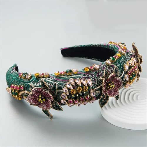 Damen-Haarreif mit Strasssteinen, schlicht, elegant, einfarbig, 19 Stück von Disimlarl