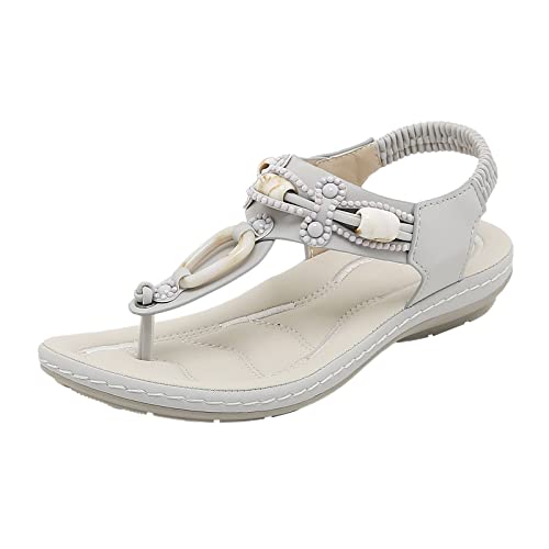 Dislsokrhov Damen Pantoletten Flipflopssandalen Leichte Orthopedische Latschen Womens Italienische Mittelalter Sandals Pantoletten Plateau Ausgefallene Treckingsandalen-Damen Sandalette von Dislsokrhov