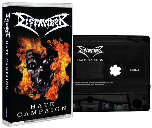 Hate campaign von Dismember - MC (Re-Release, Standard) von Dismember