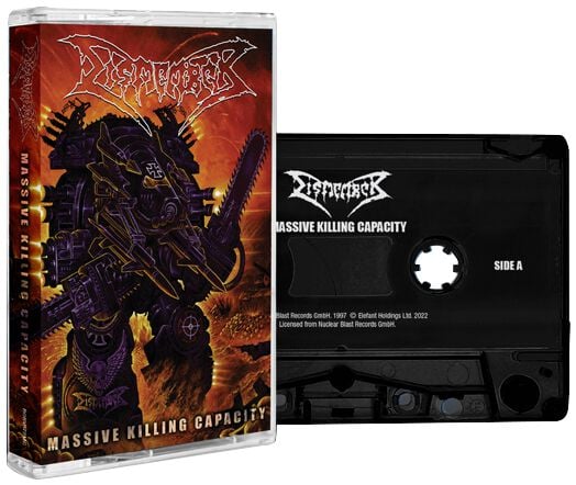 Massive killing capacity von Dismember - MC (Re-Release, Standard) von Dismember