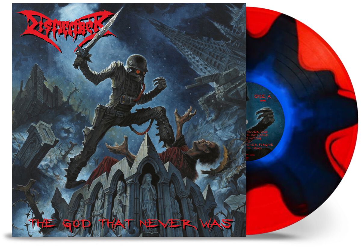 The god that never was von Dismember - LP (Coloured, Limited Edition, Re-Release, Standard) von Dismember