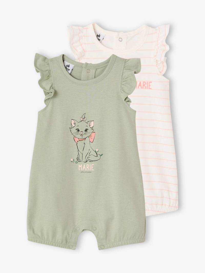 2er-Pack Baby Kurzoveralls Disney ARISTOCATS MARIE von Disney Animals