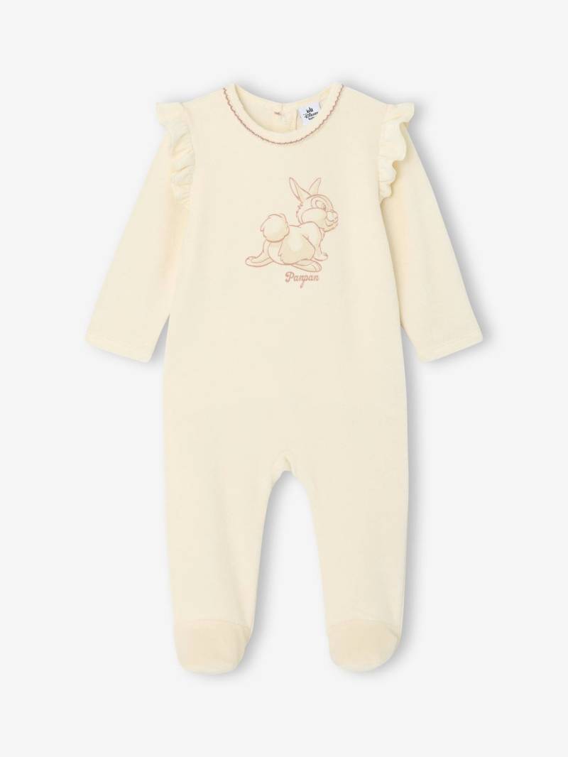 Samt-Schlafanzug mit Rüschen und Klopfer-Motiv Disney Animals von Disney Animals