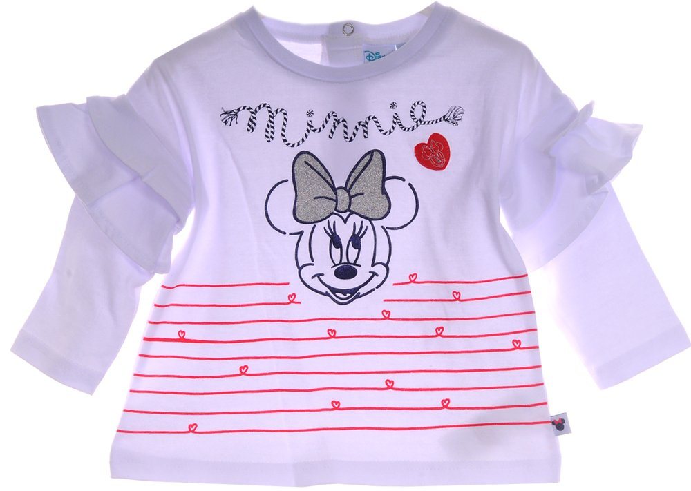 Disney Baby Langarmshirt Baby Langarmshirt Shirt T-Shirt 74 80 86 92 98 in Weiß von Disney Baby