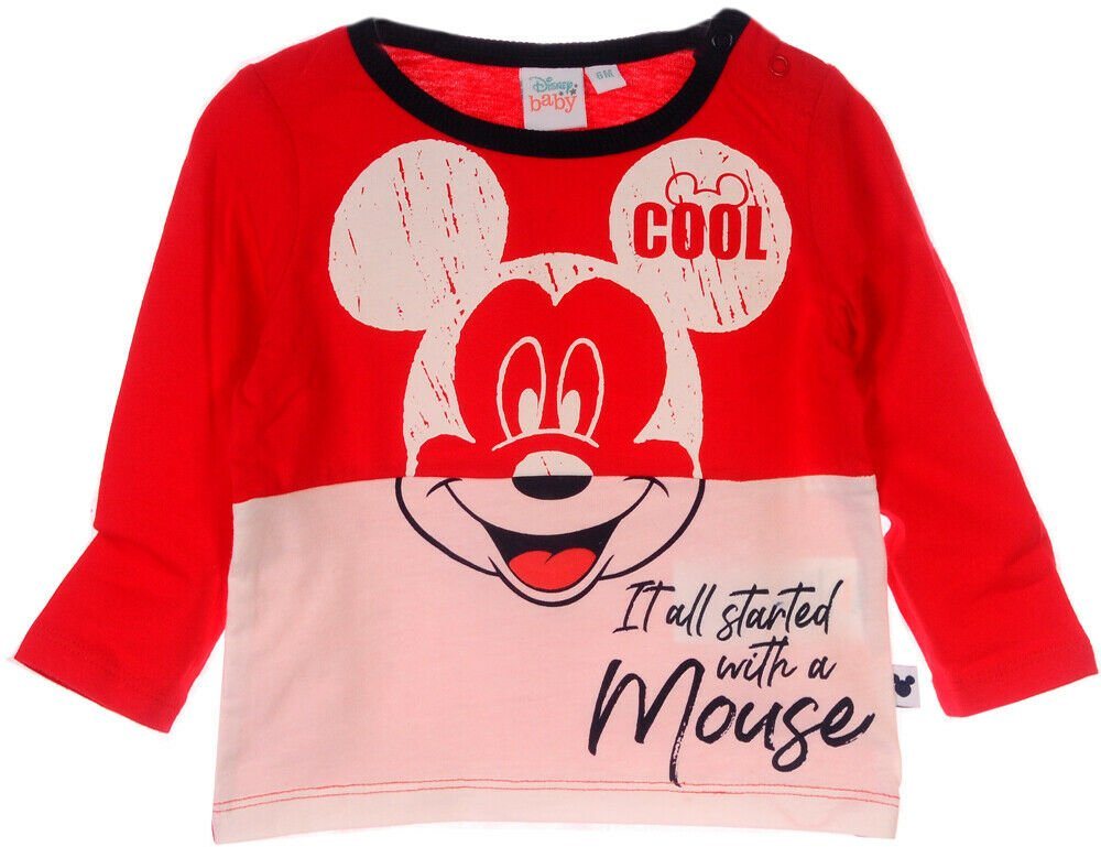 Disney Baby Langarmshirt Baby Langarmshirt T-Shirt 68 74 80 86 92 Shirt von Disney Baby