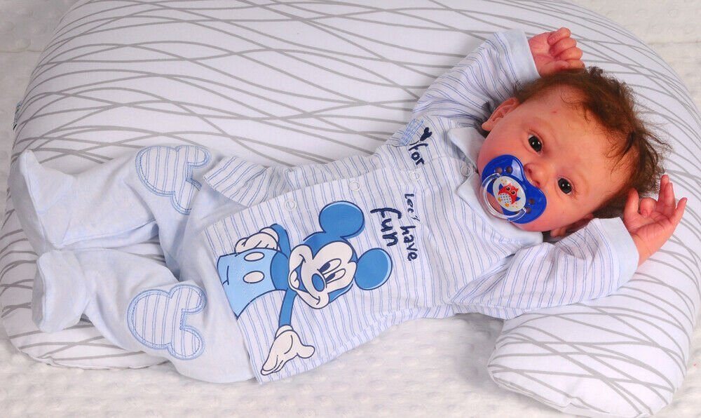 Disney Baby Shirt & Hose Baby Anzug Hemdchen und Hose mit Fuß 46 50 56 62 68 von Disney Baby