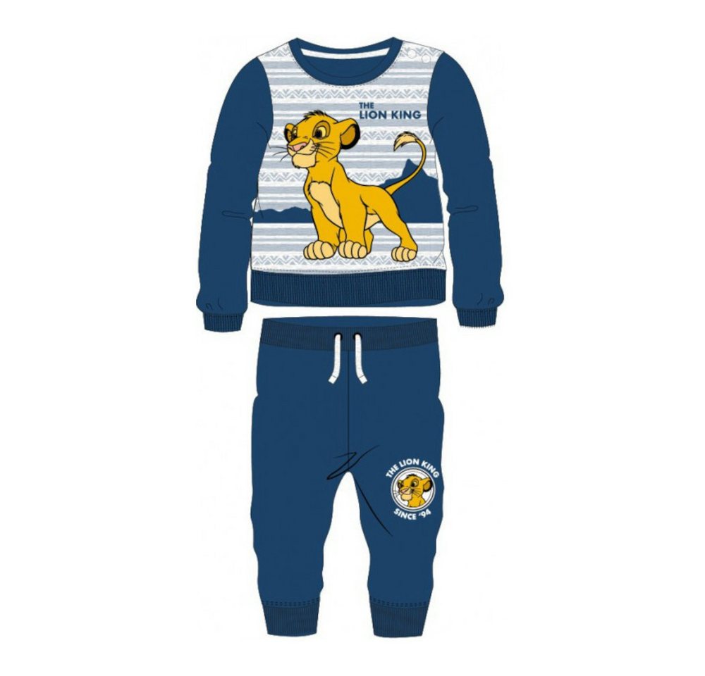 Disney Baby Shirt & Hose Baby Trainings- Anzug Motiv von König der Löwen (Set, 2-tlg) von Disney Baby