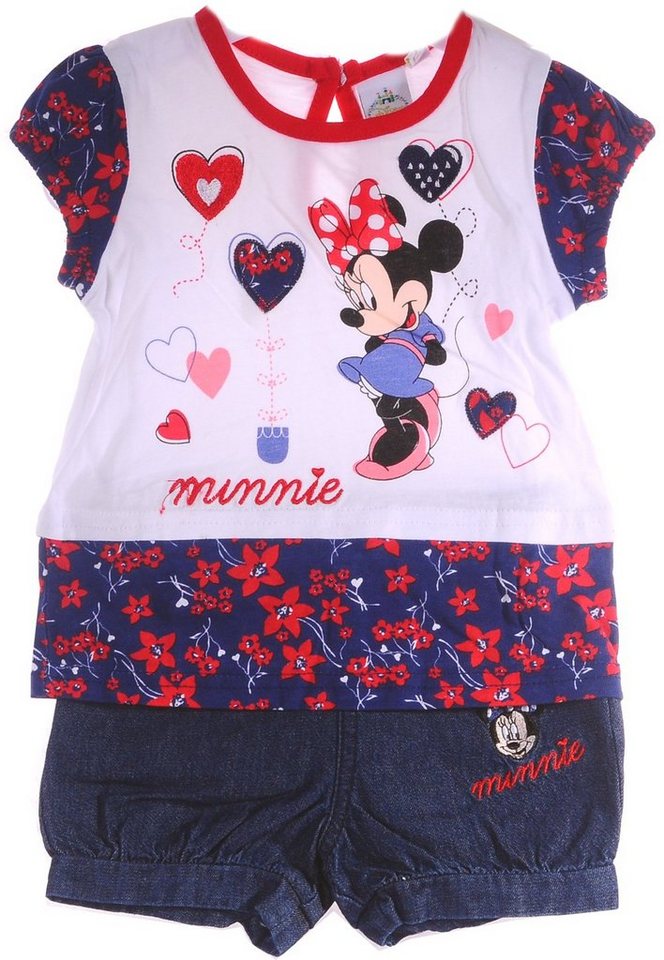 Disney Baby T-Shirt & Shorts T-Shirt und Shorts Baby Anzug 56 62 68 74 80 86 von Disney Baby