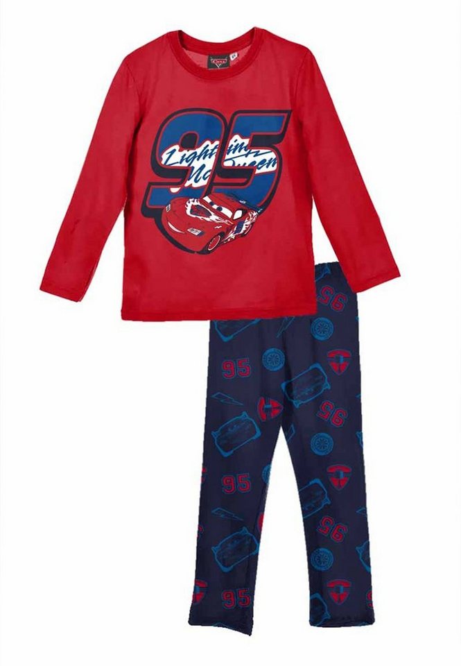 Disney Cars Schlafanzug Kinder Jungen Pyjama Lang Schlafanzug langarm (2 tlg) von Disney Cars