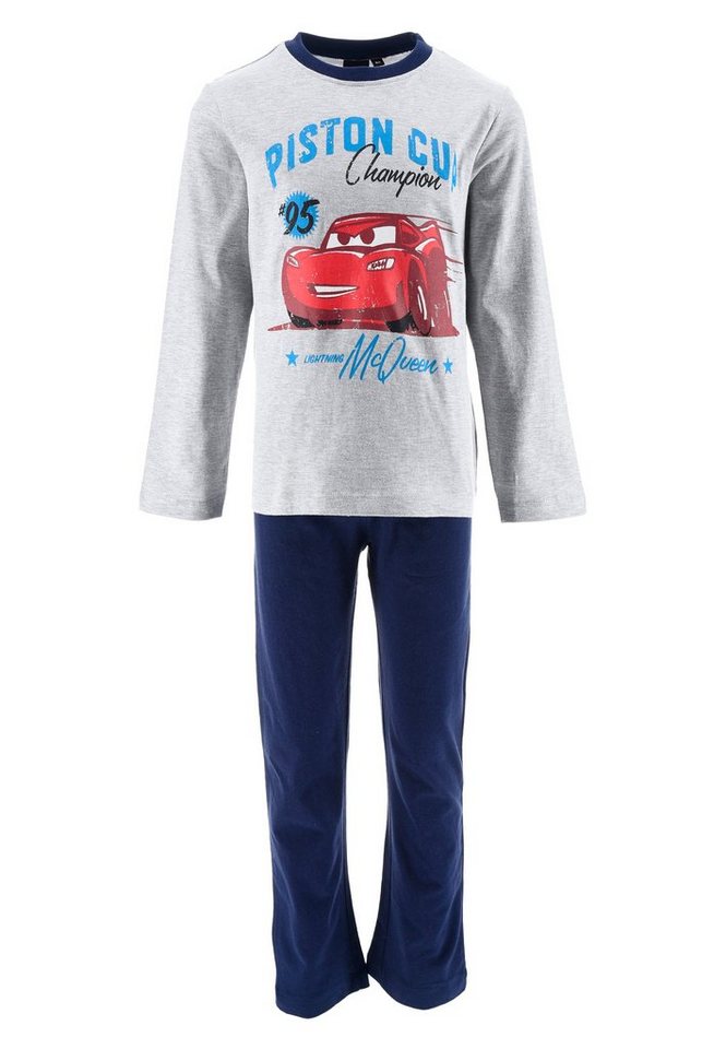 Disney Cars Schlafanzug Lightning McQueen Kinder Pyjama Jungen Schlafanzug (2 tlg) von Disney Cars