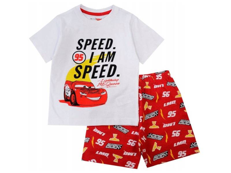 Disney Cars Shorty kurzer Schlafanzug Pyjama Cars "Lightning McQueen" von Disney Cars