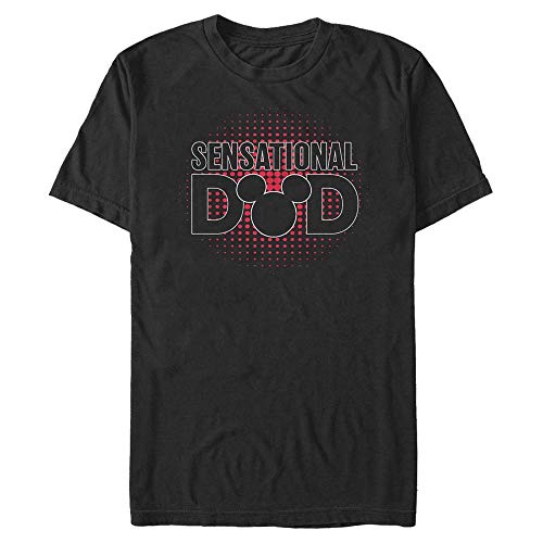 Disney Classics Mickey Classic - Sensational Dad Unisex Crew neck Black 2XL von Disney