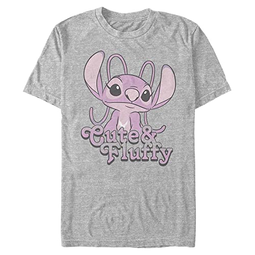 Disney Classics Lilo & Stitch - Fluffy Angel Unisex Crew neck Melange grey 2XL von Disney