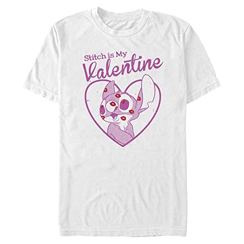 Disney Classics Lilo & Stitch - Stitch Valentine Unisex Crew neck White M von Disney