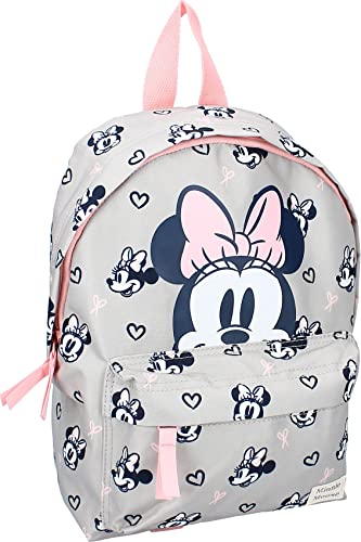 Vadobag Unisex Kinder 31 cm aus recyceltem PET, Minnie Maus Rucksack, rot von Vadobag