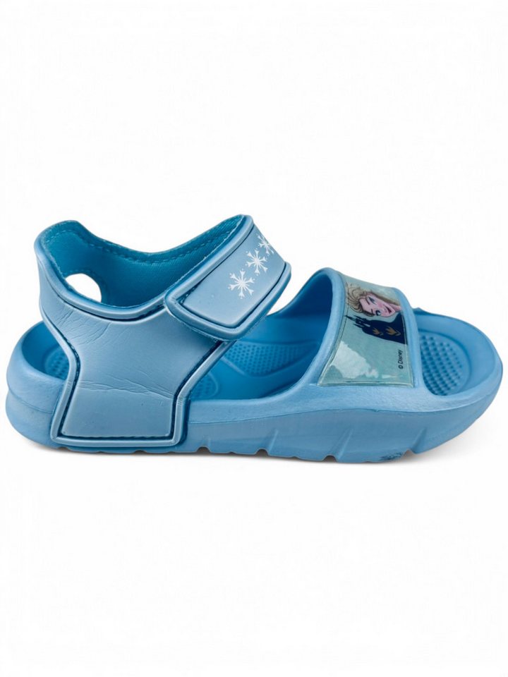 Disney Frozen Anna Sandale (2-tlg) Mädchen Strandschuhe mit Klettverschluss Gr. 22 - 33 von Disney Frozen