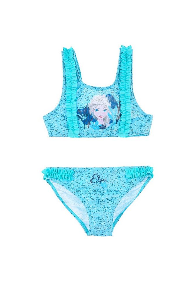 Disney Frozen Badeanzug Elsa Mädchen Bikini Bade-Set Badeanzug Bademode von Disney Frozen