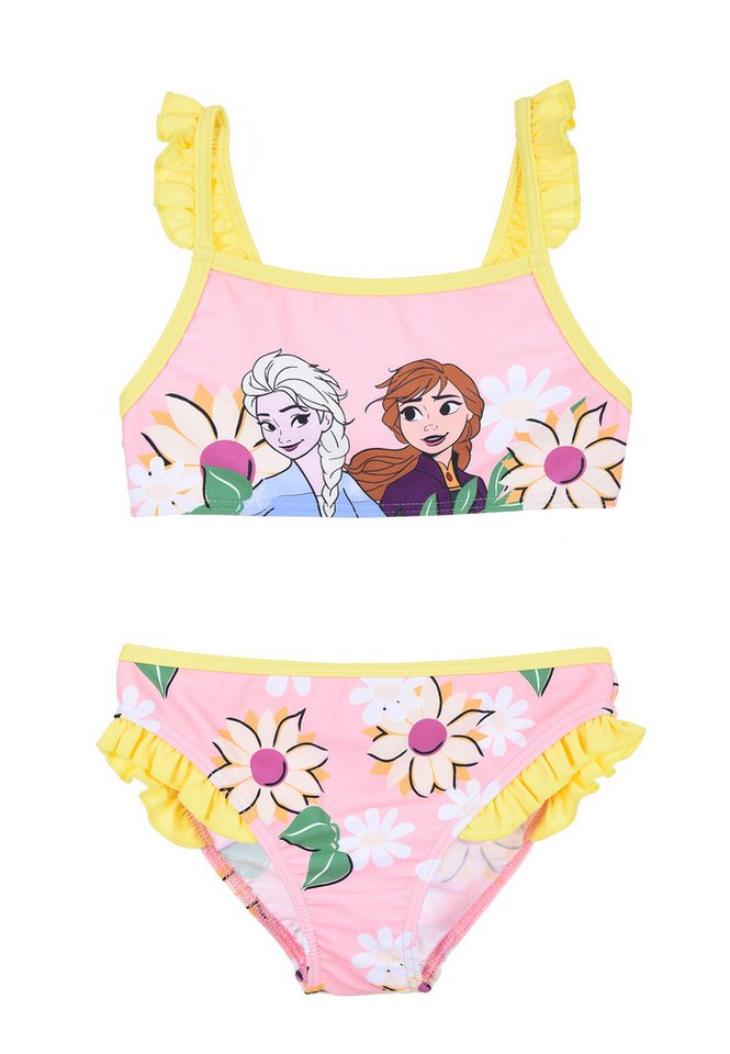 Disney Frozen Badeanzug Mädchen Bikini Bade-Set Kinder Bademode von Disney Frozen