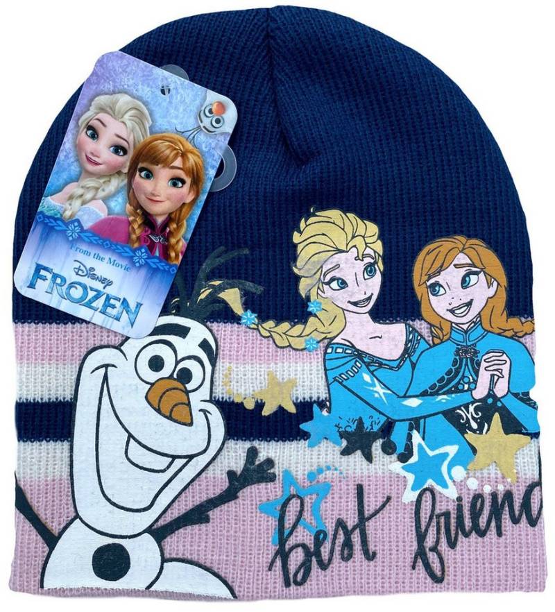 Disney Frozen Beanie FROZEN Die Eiskönigin Mädchen Mütze Beanie Wintermütze von Disney Frozen
