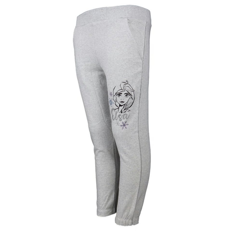 Disney Frozen Jogginghose Die EIskönigin Elsa Kinder Sporthose Gr. 98 bis 128, Baumwolle von Disney Frozen