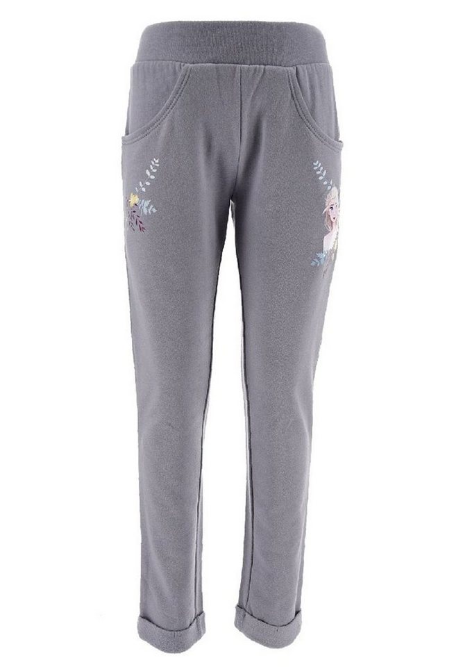 Disney Frozen Jogginghose Eiskönigin Elsa Kinder Mädchen Trainingshose Freizeithose von Disney Frozen