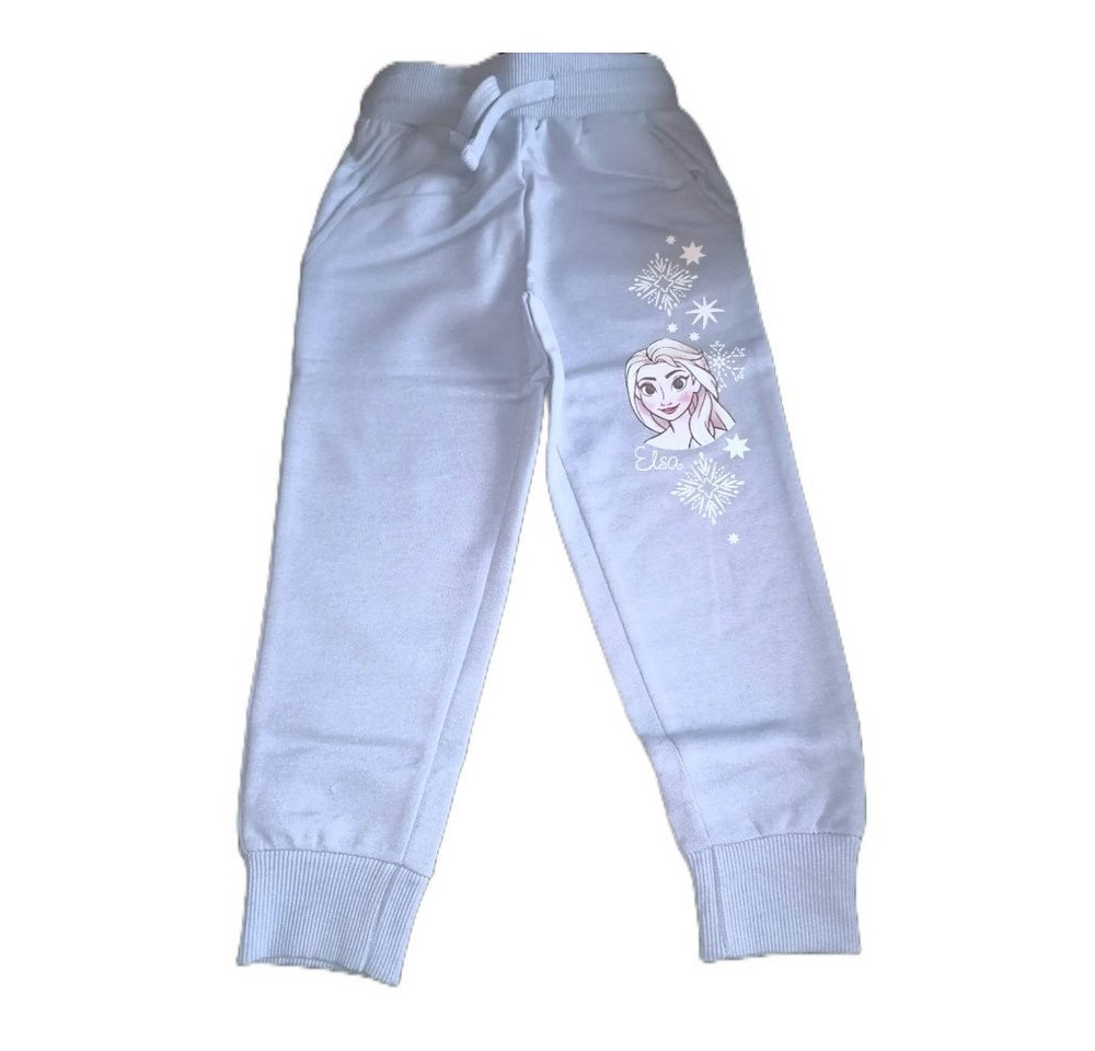 Disney Frozen Jogginghose Frozen Elsa Jogginghose für Mädchen, Hellblau & Grau, Größen 104-134 von Disney Frozen