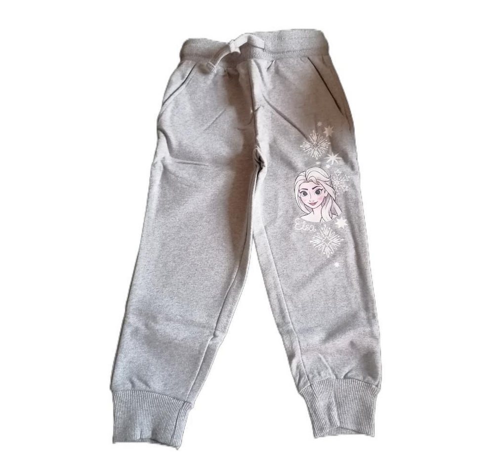 Disney Frozen Jogginghose Frozen Elsa Jogginghose für Mädchen, Hellblau & Grau, Größen 104-134 von Disney Frozen