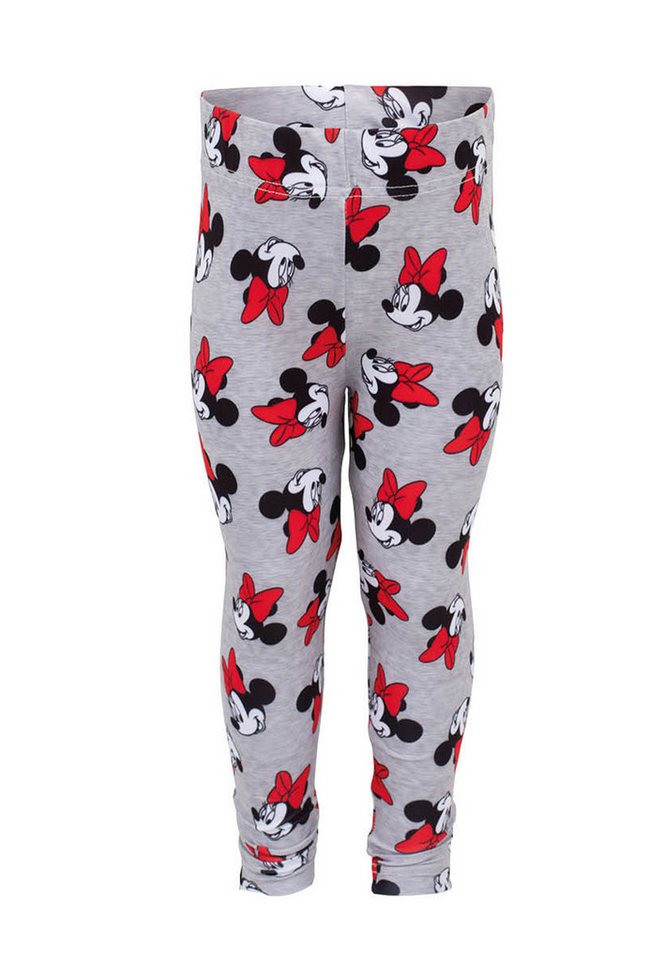 Disney Frozen Leggings Disney Mädchen Leggings mit Mickey & Minnie Motiv in Schwarz von Disney Frozen