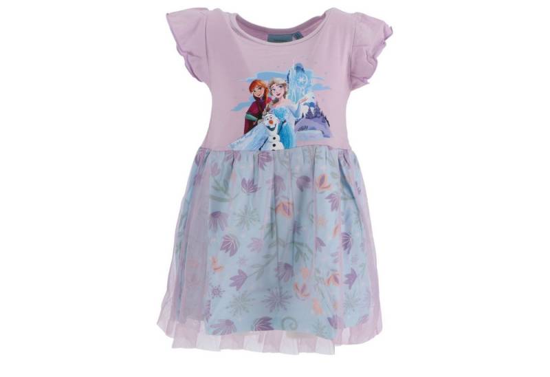 Disney Frozen Midikleid Kinderkleid Mädchen Kleid Prinzessinnenkleid von Disney Frozen