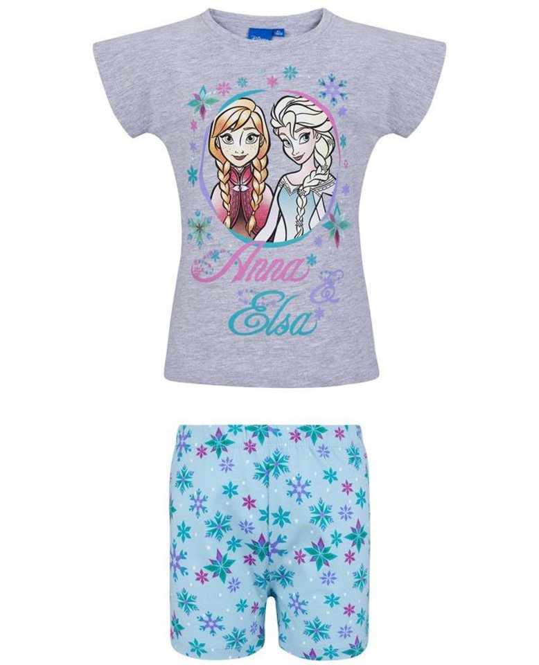 Disney Frozen Pyjama FROZEN Eiskönigin Shorty Pyjama Mädchen Schlafanzug 4 6 8 10 Jahre von Disney Frozen