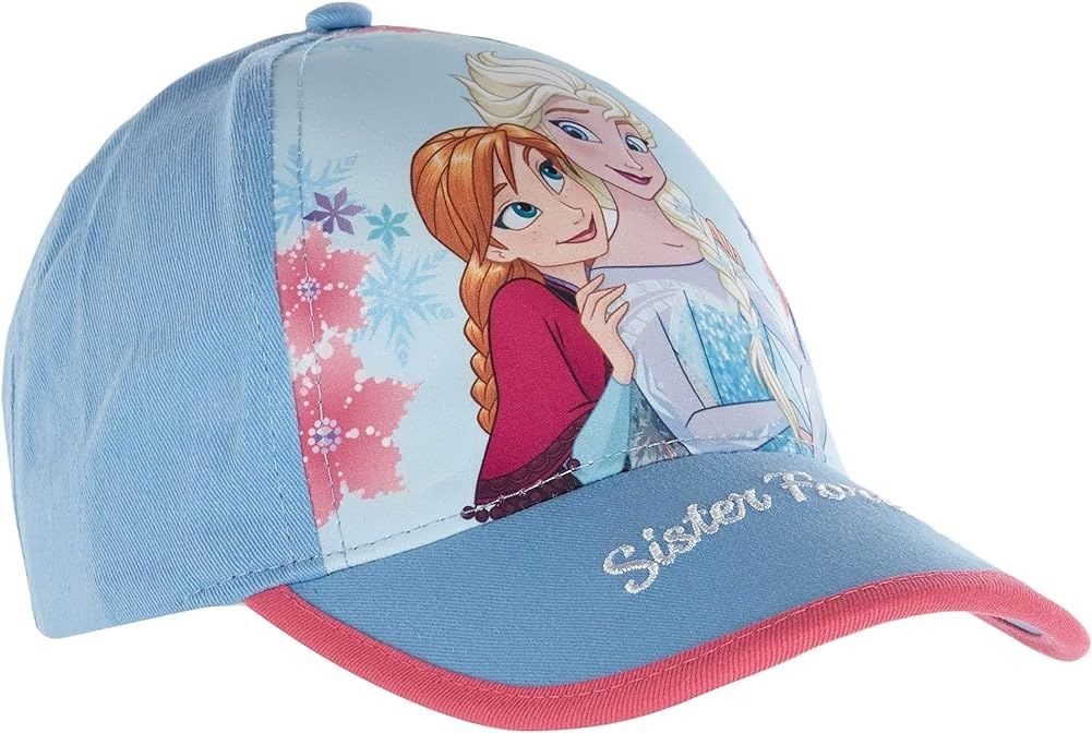 Disney Frozen Schirmmütze Mädchen BasebALL Cap Mütze Kinder Sonnenschutz Gr. 52 + 54 von Disney Frozen