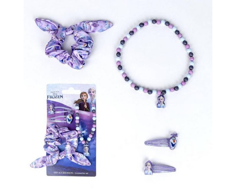 Disney Frozen Schmuckset Haar-Accessoire-Set für Kinder – Mit Haarband & Clip von Disney Frozen