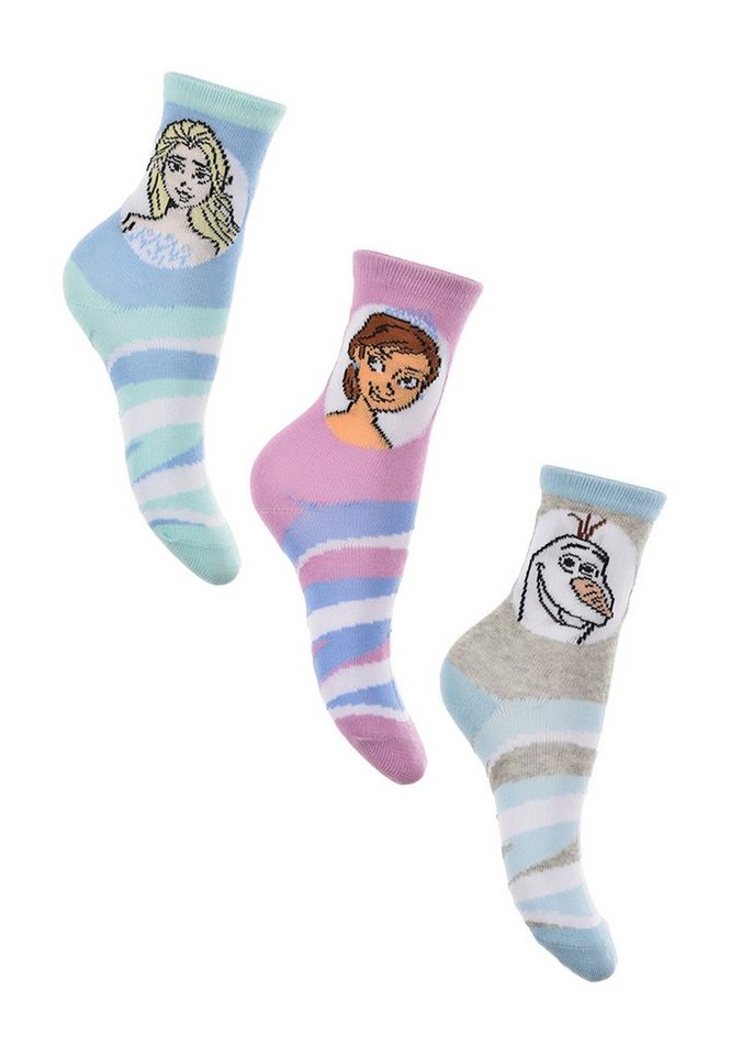 Disney Frozen Socken Eiskönigin Anna & Elsa Kinder Mädchen Socken Strümpfe von Disney Frozen