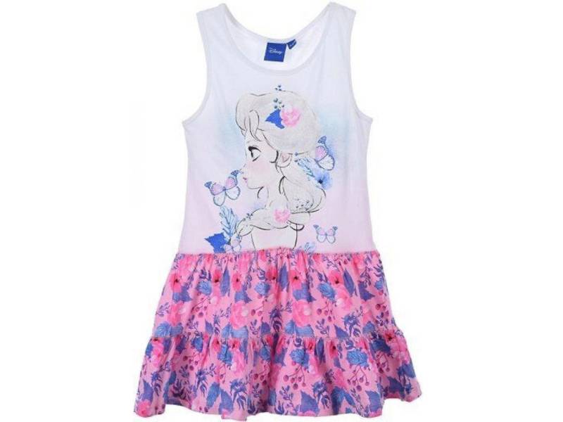 Disney Frozen Sommerkleid Kleid Kinderkleid Die Eiskönigin Anna und Elsa von Disney Frozen