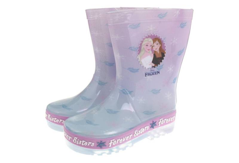Disney Frozen Stiefel Frozen Eiskönigin Elsa Mädchen Forever Sisters Gummistiefel Gummistiefel wasserdicht von Disney Frozen